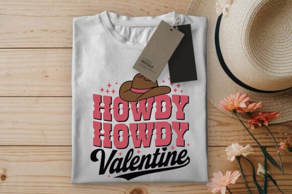 Download Howdy Valentine Western T Shirt Design - Premium Resources